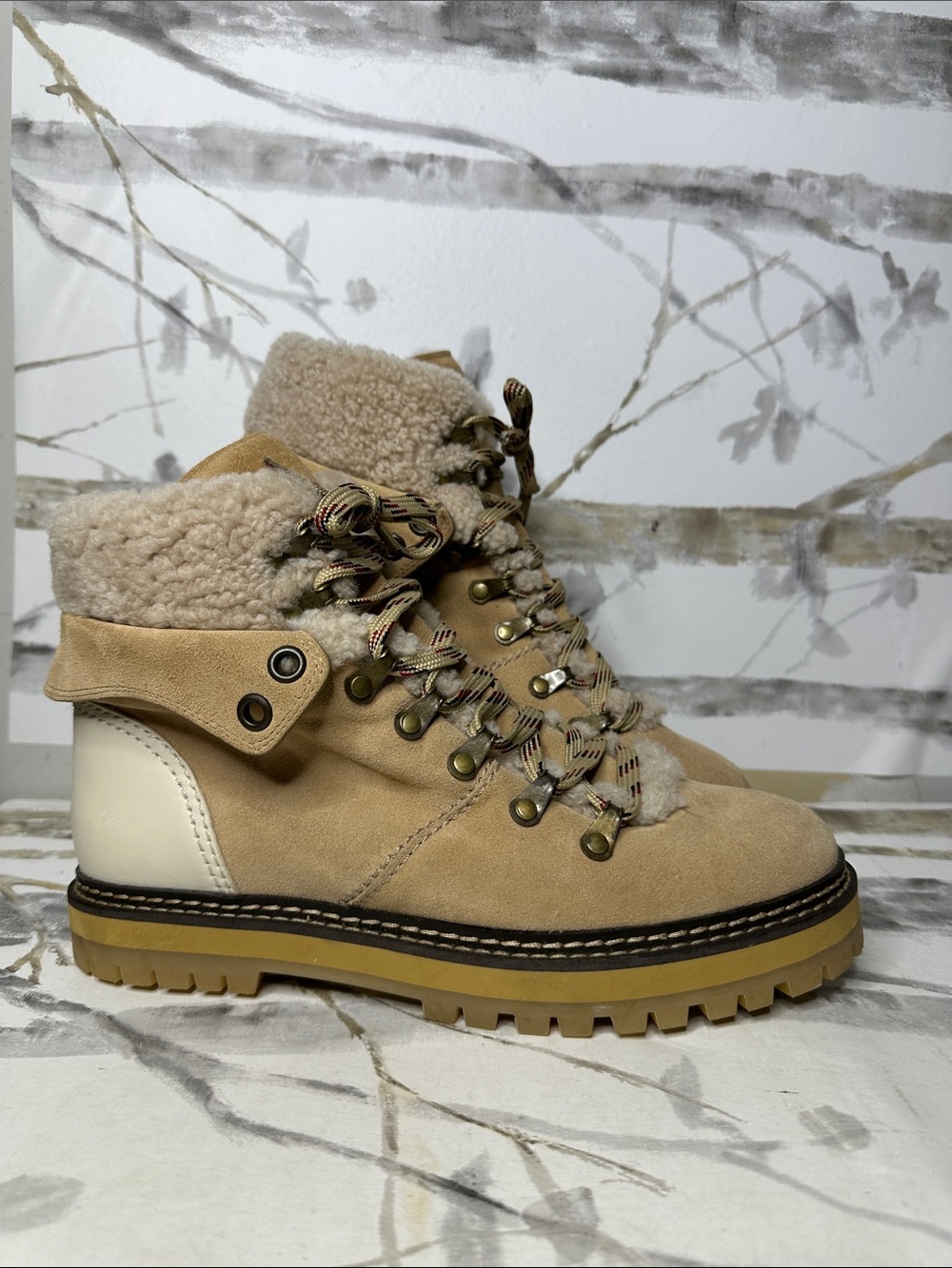See By Chloe Eileen Lace Up Boots